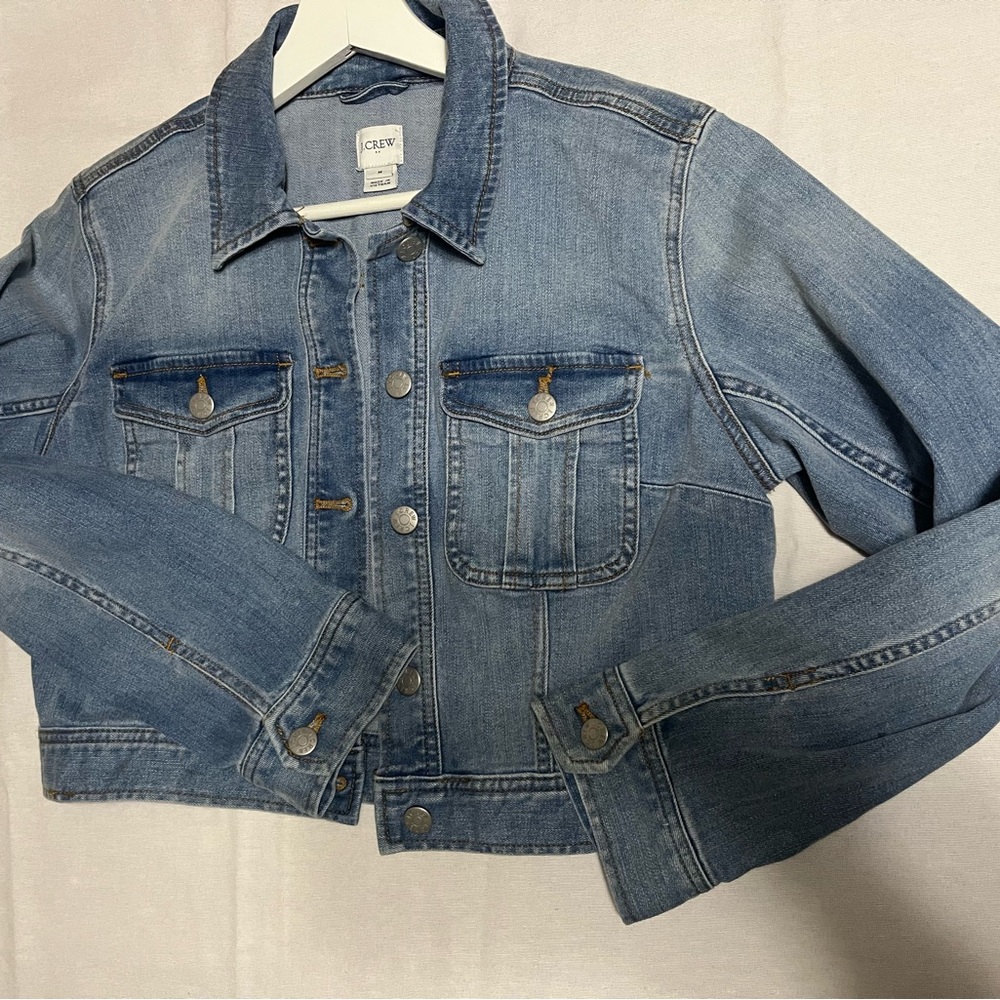J Crew Denim Jean Jacket - Picture 5 of 7